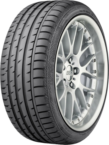 фото протектора и шины ContiSportContact 3 Шина Continental ContiSportContact 3 245/50 R18 100Y Runflat